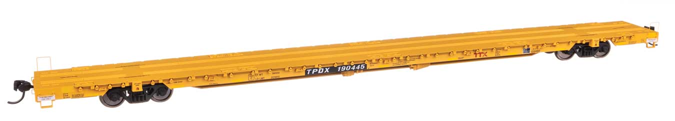 WalthersProto HO 920-104636 89' Greenbrier TTX 110-Ton Flatcar TTX TPDX #190445 'Military Use Only'