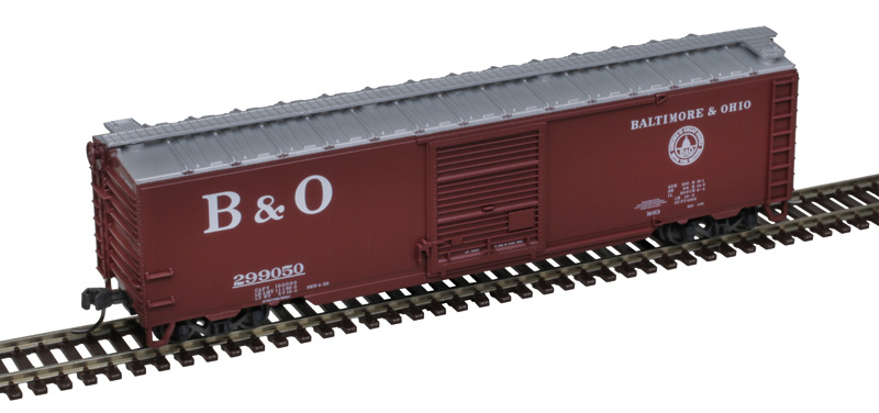 Atlas Trainman N 50006910 50' Single-Door Boxcar Baltimore & Ohio B&O #299027