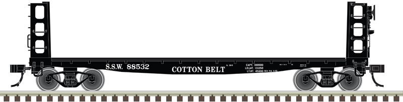 Atlas Master N 50006958 Pulpwood Flatcar Cotton Belt SSW #88532