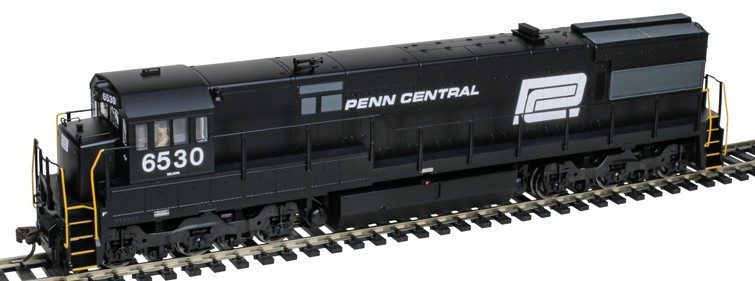 Atlas Master Silver Series HO 10004591 DCC Ready GE U28C Locomotive Penn Central PC #6530
