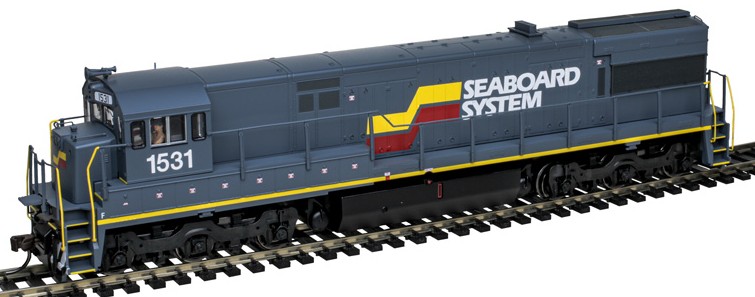 Atlas Master Silver Series HO 10004592 DCC Ready GE U28C Locomotive Seaboard System #1531