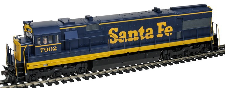 Atlas Master Silver Series HO 10004603 DCC Ready GE U28CG Locomotive Santa Fe #7902 Early Freight Scheme