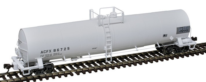 Atlas Master HO 20007622 ACF 23,500-Gallon Tank Car ACFX 'White' #86709
