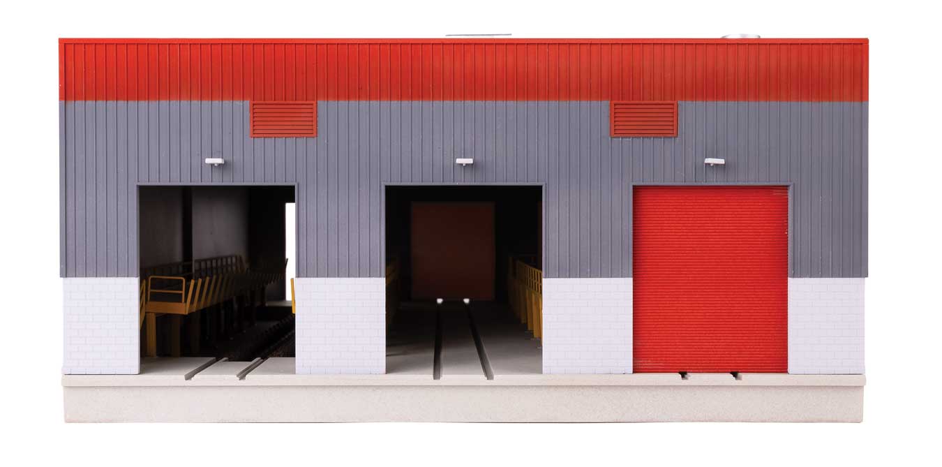 Walthers Cornerstone HO 933-3908 Modern Diesel Shop - Kit