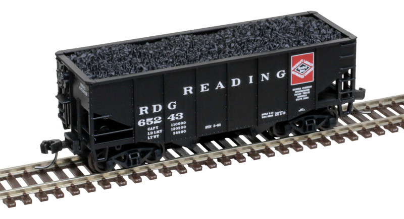 Atlas Master N 50007221 55 Ton Fishbelly Coal Hopper Reading RDG #65262