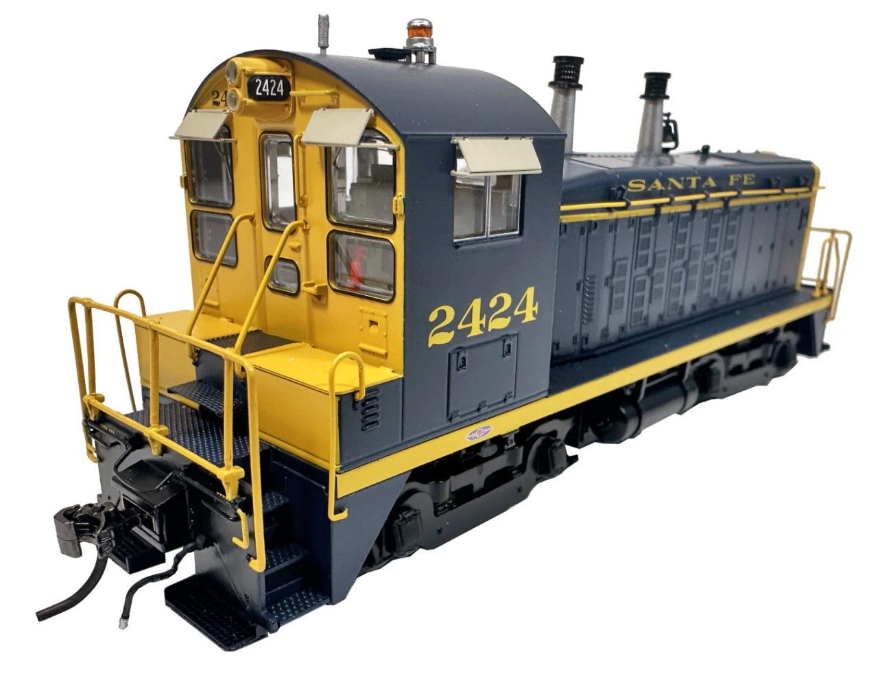 Rapido Trains Inc HO 27063 DCC Ready EMD SW9 Locomotive Santa Fe 'Bookend Scheme' ATSF #2428