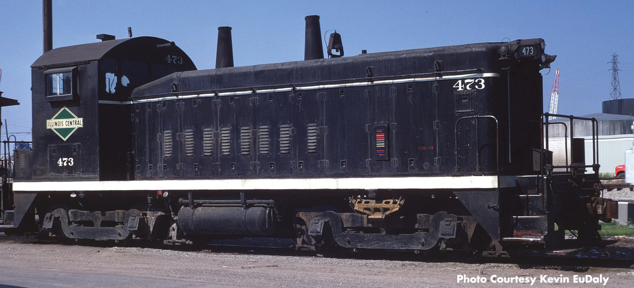 Rapido Trains Inc HO 27084 DCC Ready EMD SW9 Locomotive Illinois Central 'Black Scheme' IC #473