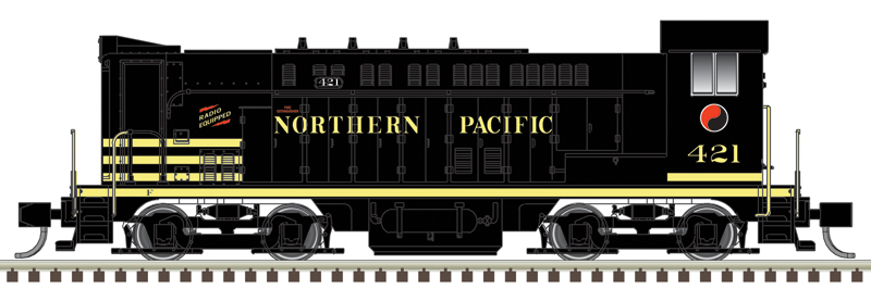 Atlas Master Silver Series N 40005967 DCC Ready Baldwin VO-1000 Locomotive Northern Pacific NP #415