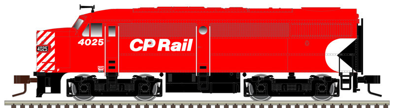 Atlas Master Silver Series N 40005056 DCC Ready Alco FA-1 w/ Large Numberboards Canadian Pacific CP Rail #4025