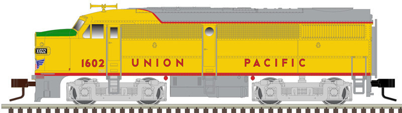 Atlas Master Gold Series N 40005110 DCC/ESU LokSound V5 Equipped Alco FA-1 w/ Large Numberboards Union Pacific UP #1627