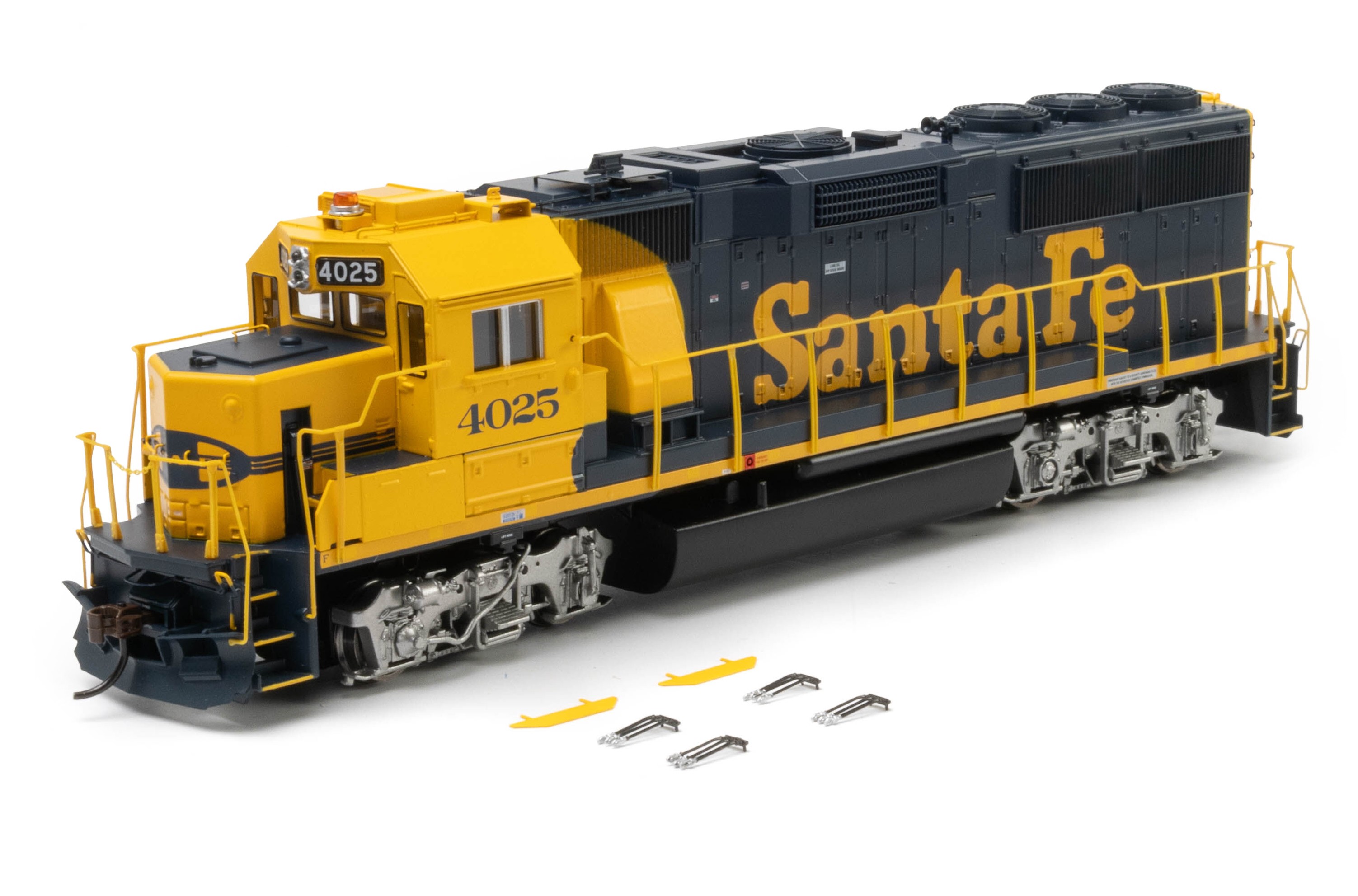 Athearn HO ATH-1157 DCC/Econami Sound Equipped EMD GP60 Locomotive Santa Fe ATSF #4025