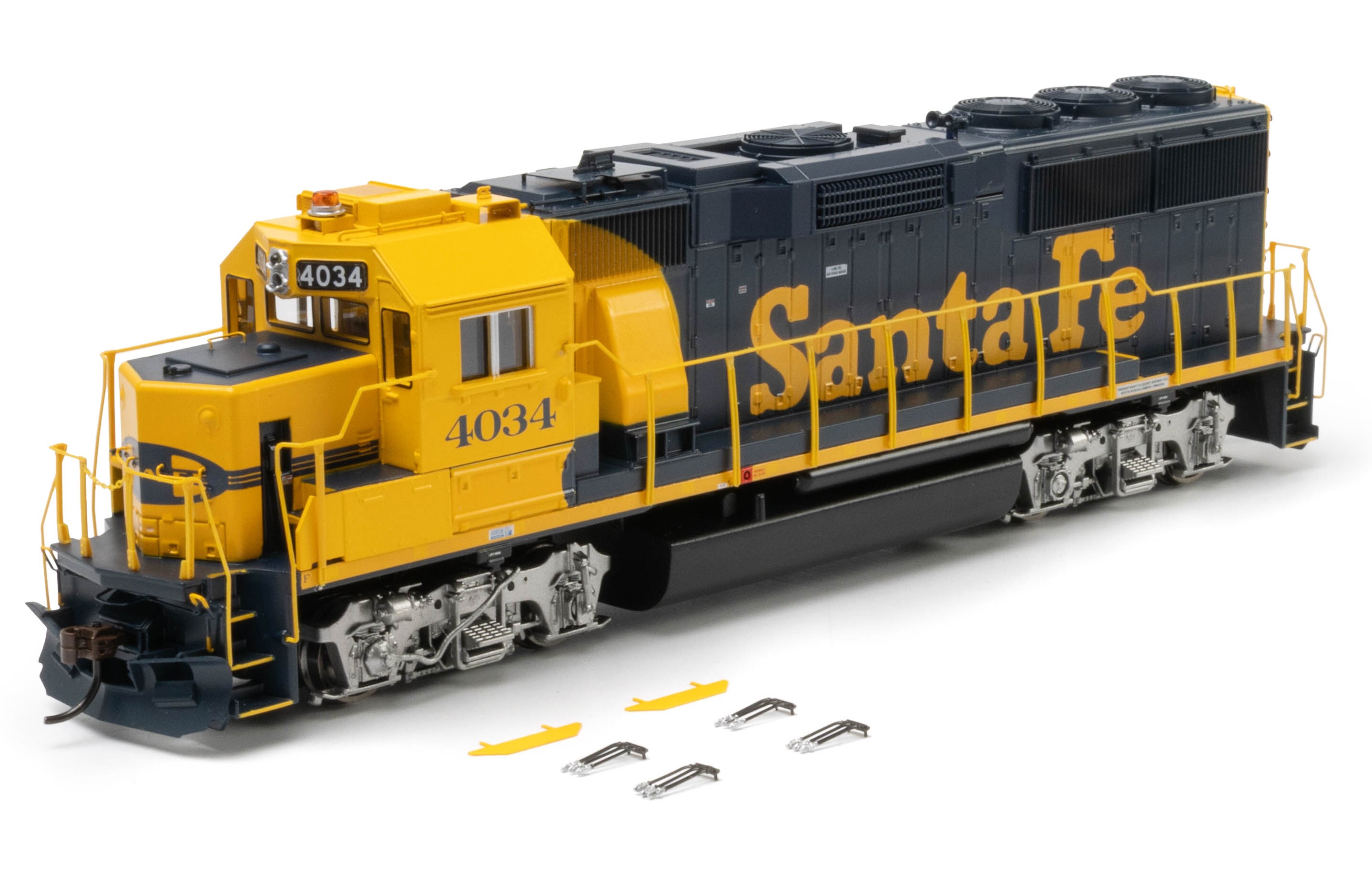 Athearn HO ATH-1206 DCC Ready EMD GP60 Locomotive Santa Fe ATSF #4034