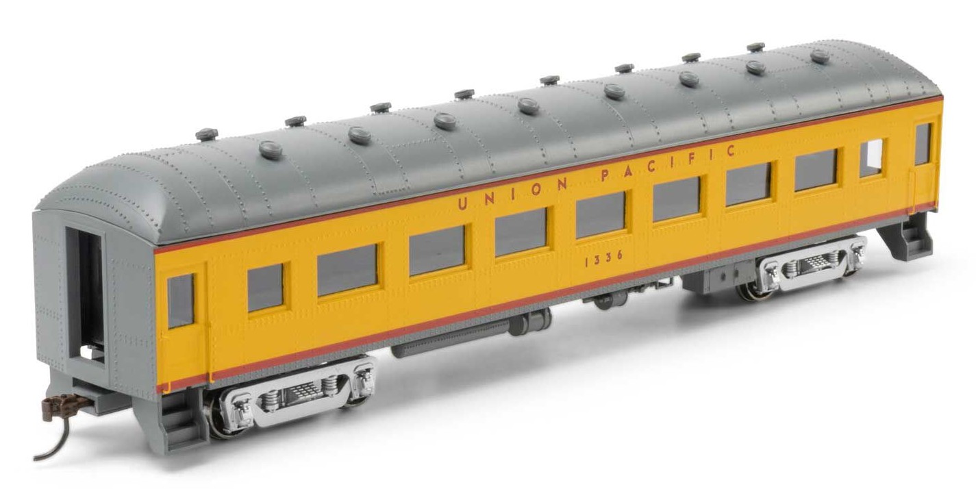 Athearn RTR HO ATH73027 Arch Roof Coach Union Pacific UP #1336