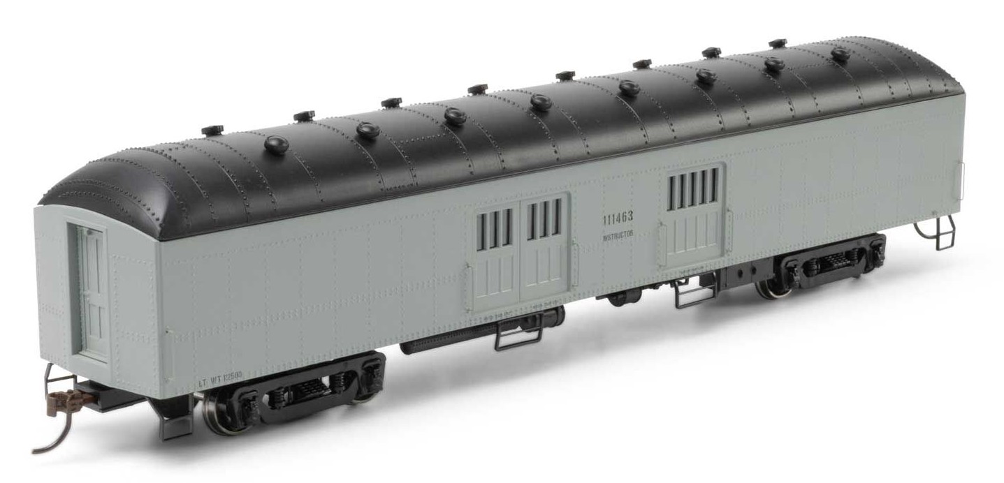 Athearn RTR HO ATH86535 Arch Roof Baggage Car MOW #111463