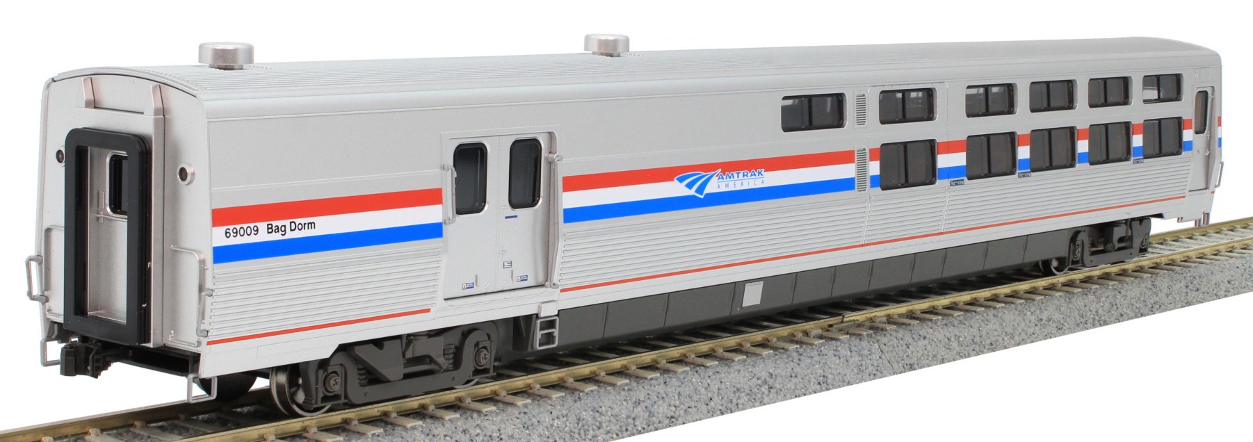 Kato HO 35-6242 Amtrak Viewliner II Baggage-Dorm 'Phase III