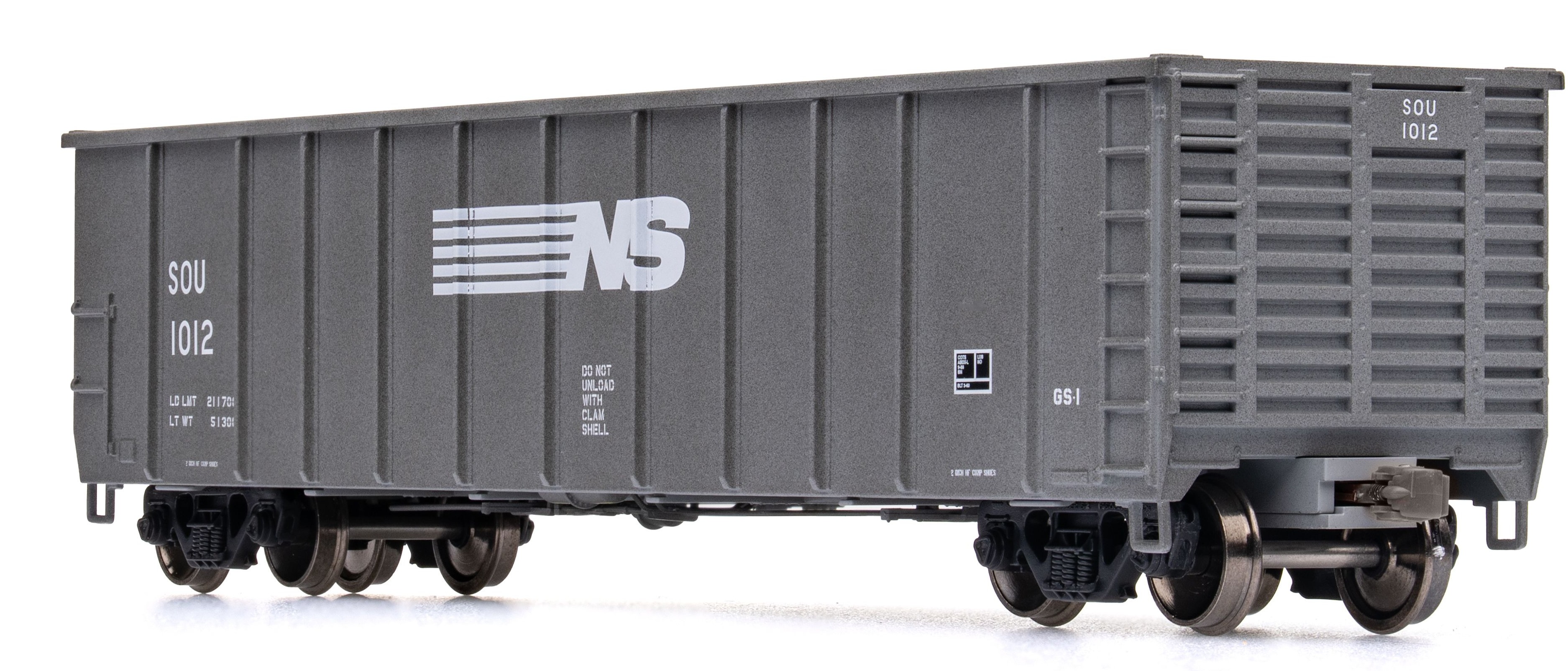 ScaleTrains Operator HO SXT11949 Pullman-Standard Silverside Coal Gondola Norfolk Southern SOU #1374