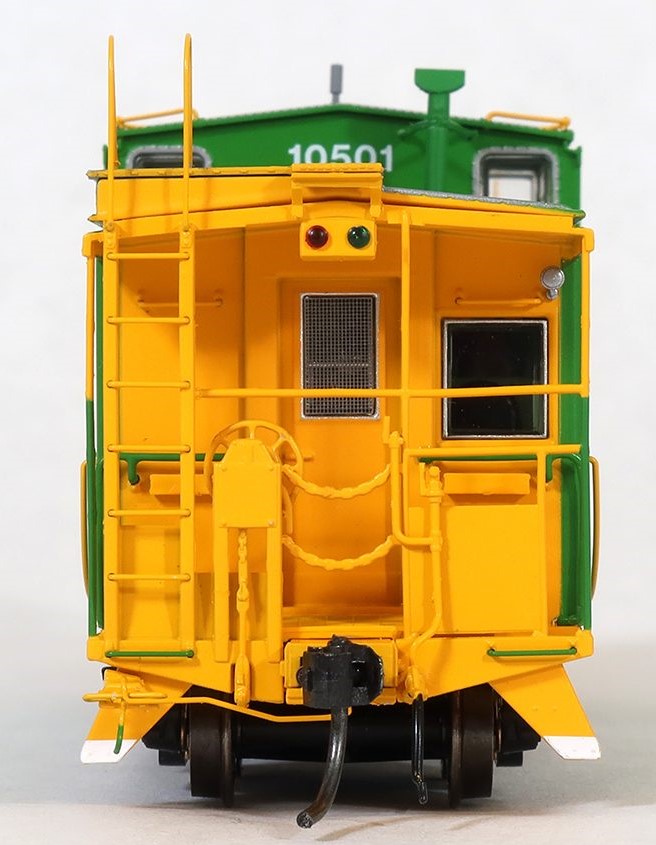Tangent Scale Models HO 60312-07 ICC Wide Vision Cupola Caboose Burlington Northern 'Delivery 9-1970 w/ Red-Green Lights' BN #10515