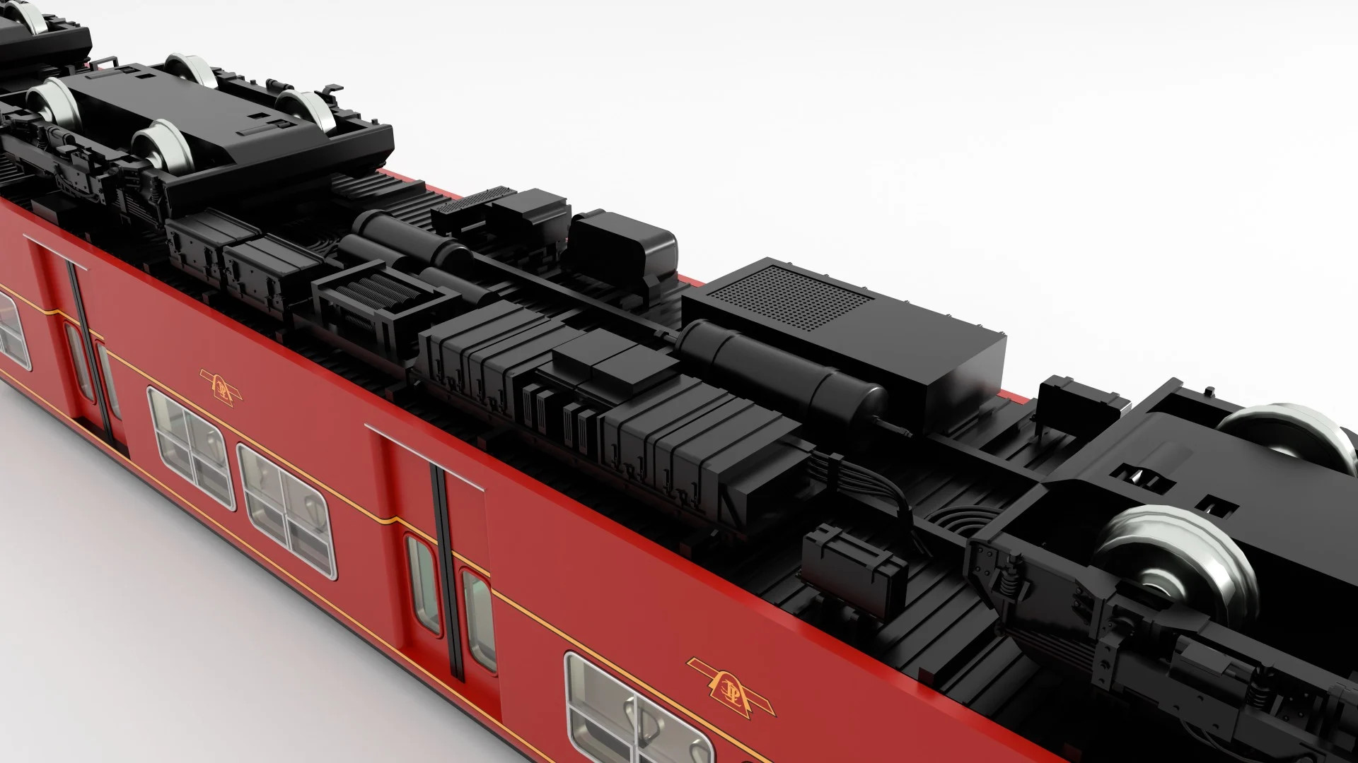 Rapido Trains Inc HO 206501 DCC/ESU LokSound V5 Equipped TTC 'G-Class' Subway 'A-BN-AN-B' Train #5016+5217+5216+5017 4-Car Set