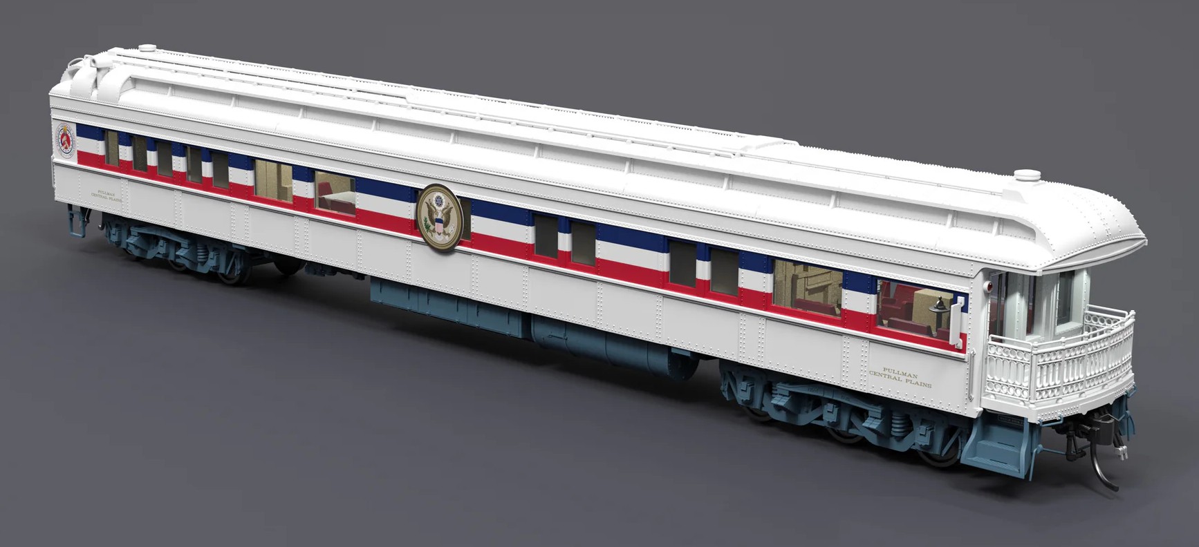 Broadway Limited Imports HO 9720 American Freedom Train Business Car 1947-1949