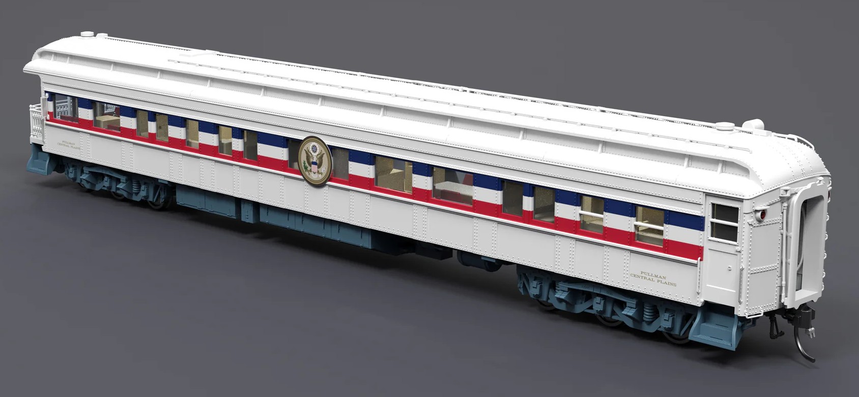Broadway Limited Imports HO 9720 American Freedom Train Business Car 1947-1949
