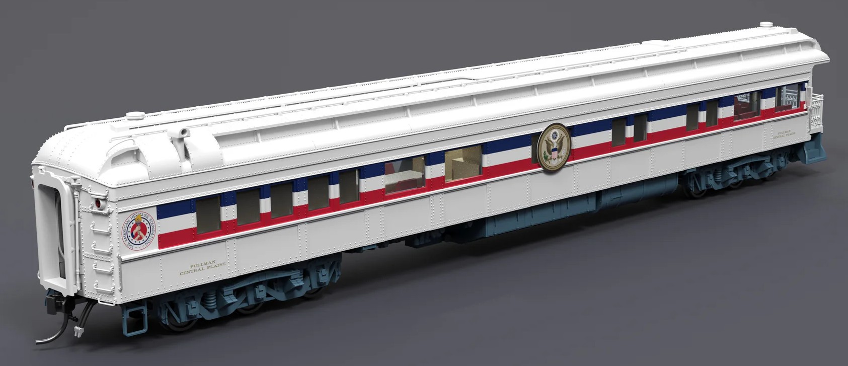 Broadway Limited Imports HO 9720 American Freedom Train Business Car 1947-1949