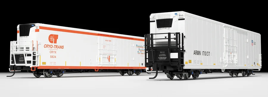 Rapido Trains Inc N 567003-3 Greenbrier 72’ IL 7780 Reefer Lineage LINX #7221 'Swiss Alps'