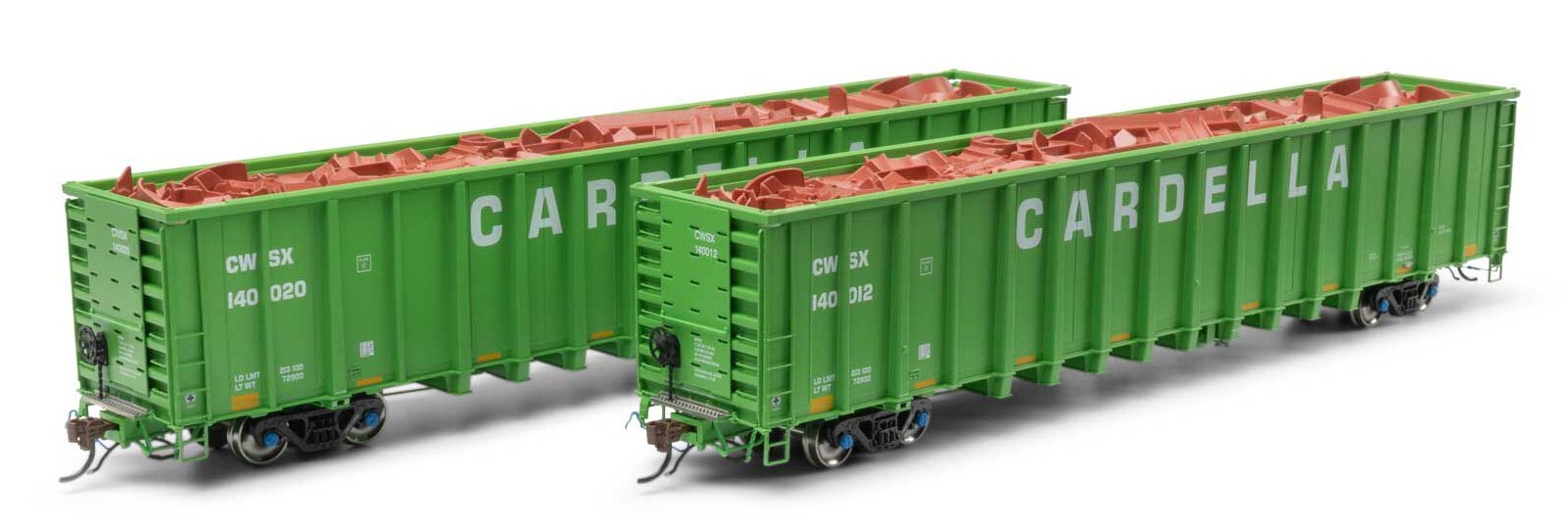 Athearn Genesis HO ATHG76712 NSC 6400 Gondola CWSX #140012/140020