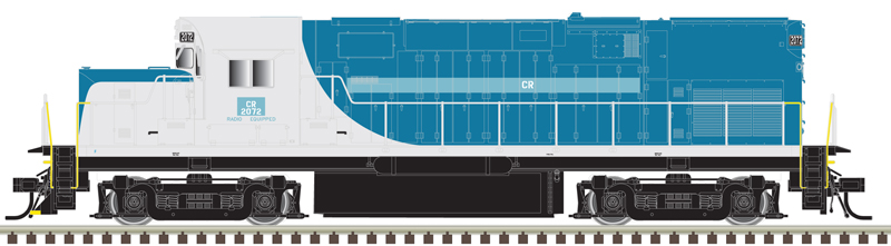 Atlas Master Silver Series HO 10004725 DCC Ready C420 Phase 1 Locomotive Conrail 'Ex-L&HR' CR #2072