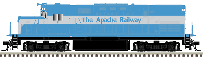Atlas Master Silver Series HO 10004732 DCC Ready C420 Phase 2A Locomotive Apache Railway #81