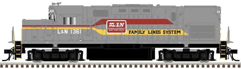 Atlas Master Silver Series HO 10004733 DCC Ready C420 Phase 2A Locomotive Family Lines L&N #1358