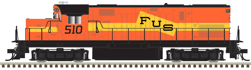 Atlas Master Silver Series HO 10004741 DCC Ready C420 Phase 2B Locomotive Ferrocarrilles Unidos Sureste FUS #510