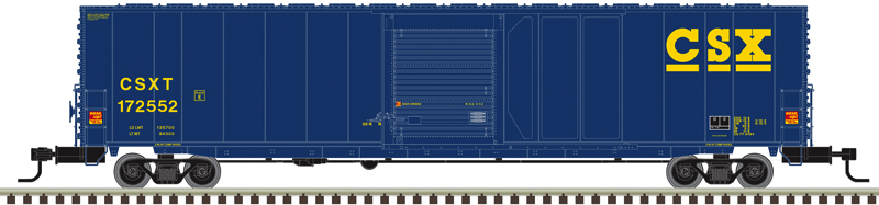 Atlas Master HO 20007817 ACF 60' Single-Door Auto Parts Boxcar CSX CSXT #172552