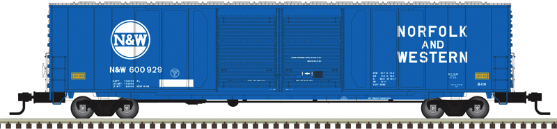 Atlas Master HO 20007823 ACF 60' Double-Door Auto Parts Boxcar Norfolk & Western N&W #600928