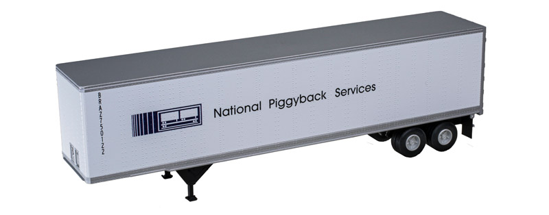 Atlas Master HO 20007831 45' Pines Trailer National Piggyback Service #750122