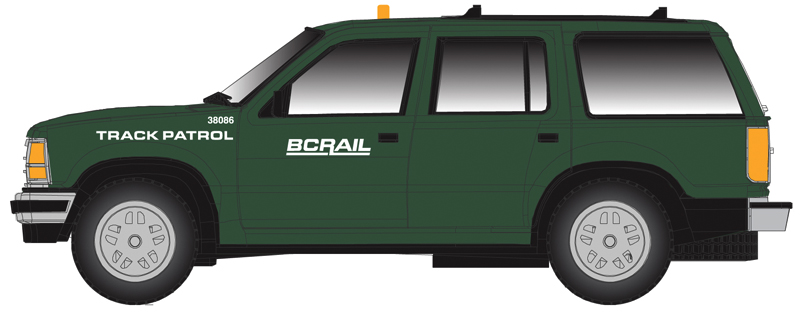 Atlas HO 30000155 1993 Ford Explorer BC Rail