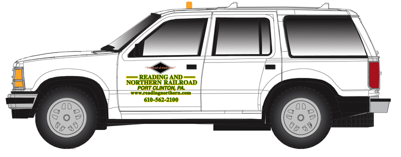 Atlas HO 30000160 1993 Ford Explorer Reading & Northern
