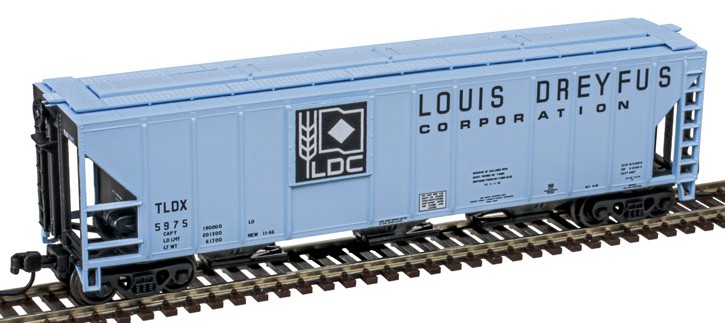 Atlas Master N 50006801 PS-2 4427 3-Bay Covered Hopper Louis Dreyfus TLDX #5946