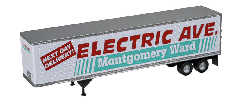 Atlas Master N 50007195 45' Pines Trailer Montgomery Ward #4128