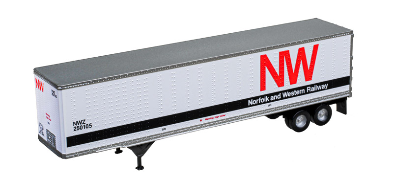 Atlas Master N 50007206 45' Pines Trailer Norfolk & Western #250105