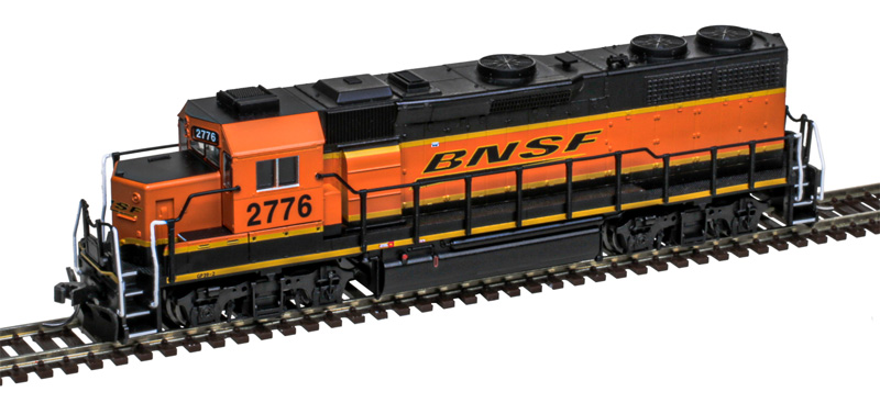Atlas Master Gold Series N 40005914 DCC/ESU Loksound V5 Equipped EMD GP39-2 Phase I Locomotive BNSF Railway 'New Image' BNSF #2772