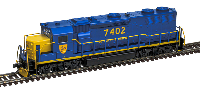 Atlas Master Gold Series N 40005917 DCC/ESU Loksound V5 Equipped EMD GP39-2 Phase I Locomotive Delaware & Hudson D&H #7420