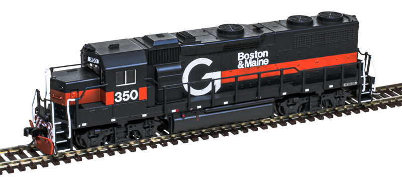 Atlas Master Gold Series N 40005919 DCC/ESU Loksound V5 Equipped EMD GP39-2 Phase I Locomotive Guilford B&M #358