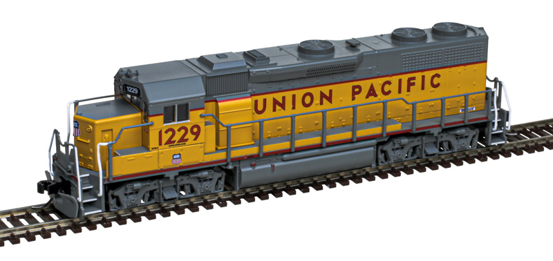 Atlas Master Gold Series N 40005922 DCC/ESU Loksound V5 Equipped EMD GP39-2 Phase I Locomotive Union Pacific UP #1229