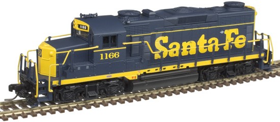 Atlas Master Gold Series N 40004515 DCC/ESU LokSound V5 Equipped EMD GP20 Locomotive Santa Fe ATSF #1101
