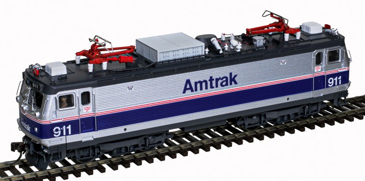 Atlas Master Silver Series HO 10004632 DCC Ready AEM-7 Electric Locomotive Amtrak 'Phase IV Scheme' AMTK #913