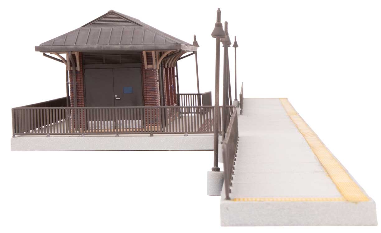 Walthers Cornerstone HO 933-3392 Amtrak Rural Station - Kit
