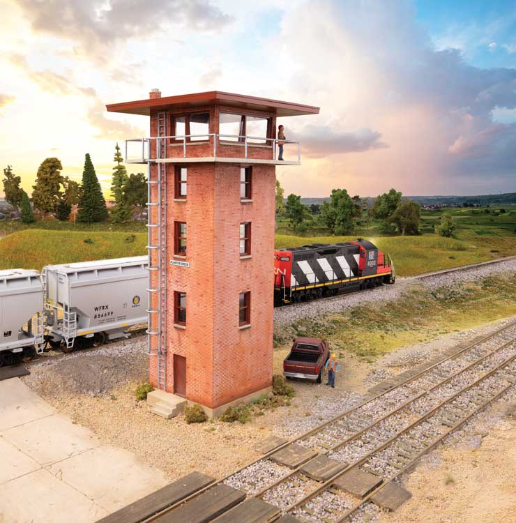 Walthers Cornerstone HO 933-3557 Modern Yard Tower - Kit