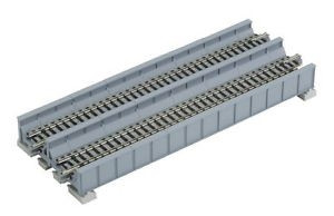 Kato N 20-457 Unitrack Double Track Plate Girder Bridge Gray 186mm
