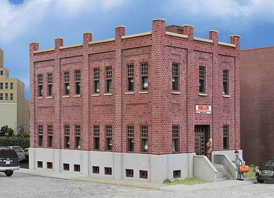 Walthers Cornerstone 933-4166 Chocolate Factory Kit HO Scale - Scenery