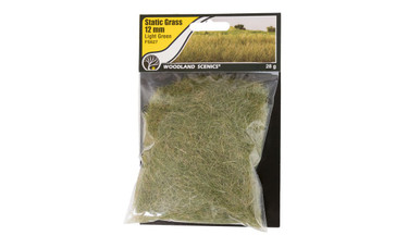 Woodland Scenics FS627 Static Grass 12 mm Light Green